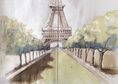 Tour Eiffel, juin 2019